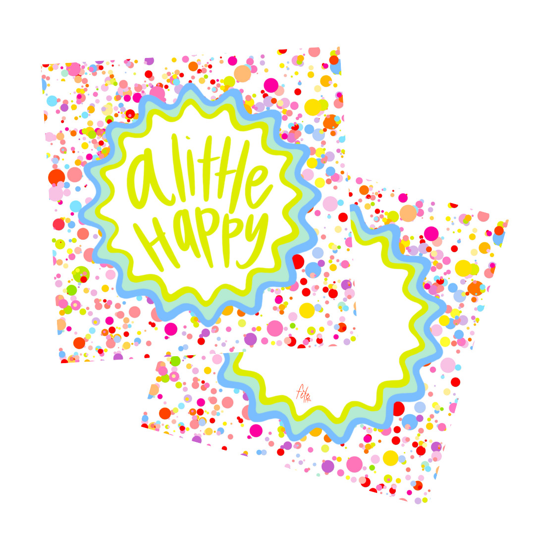 Party Splatter Tags or Stickers — Fête Papier | Fete Papier