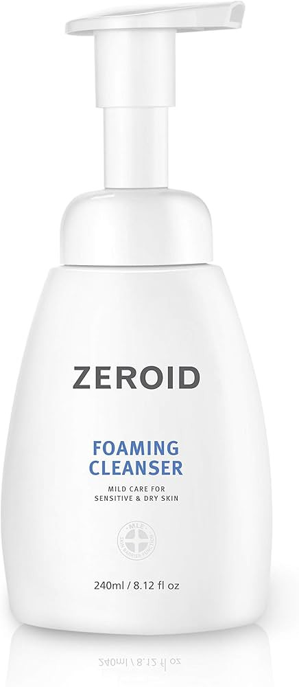 Amazon.com: ZEROID | Foaming Cleanser | Facial Cleanser for Sensitive & Dey Skin | Mild Face Wash... | Amazon (US)