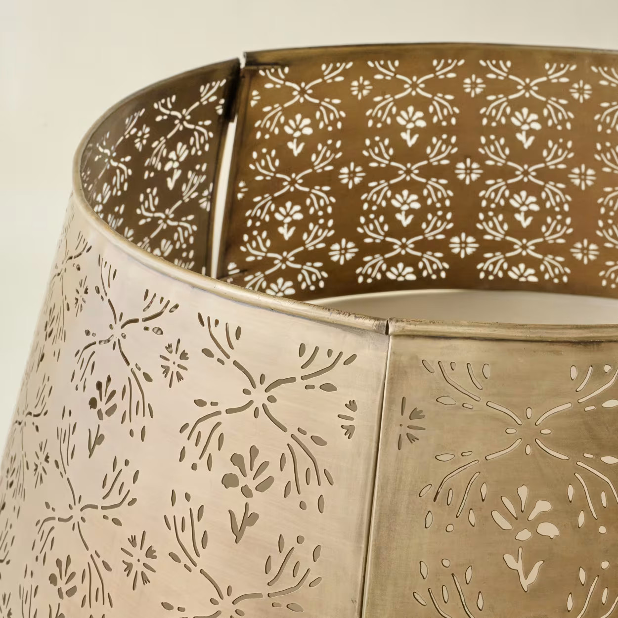 Antique Brass Finish Tree Collar | Magnolia