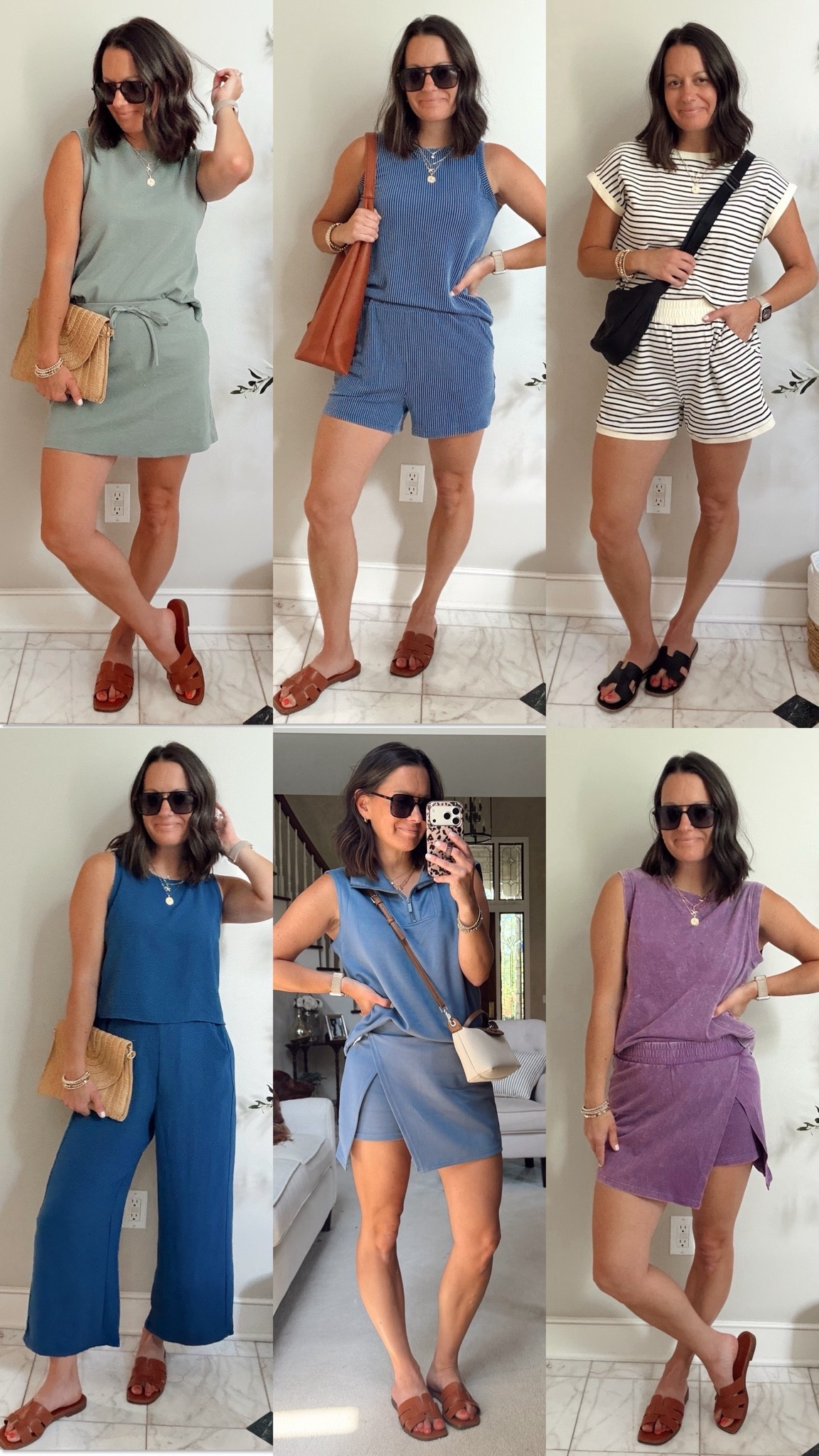 Amazon matching sets for summer!  All run true to size - I’m wearing a small in all 6!

#LTKmomlife #LTKootd #LTKOver40