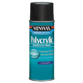 Minwax Polycrylic Clear Matte Water-Based Polyurethane Aerosol Spray (11.5-oz) | Lowe's