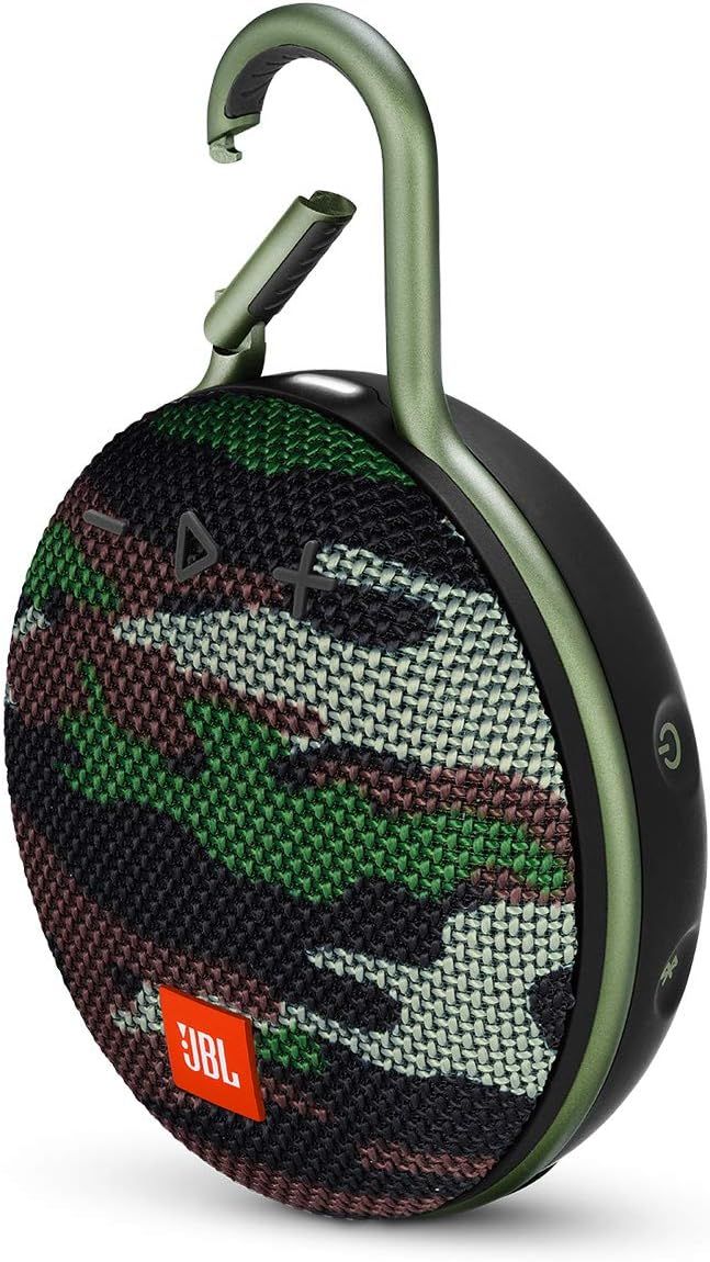 JBL CLIP 3 - Waterproof Portable Bluetooth Speaker - Squad Camo | Amazon (US)