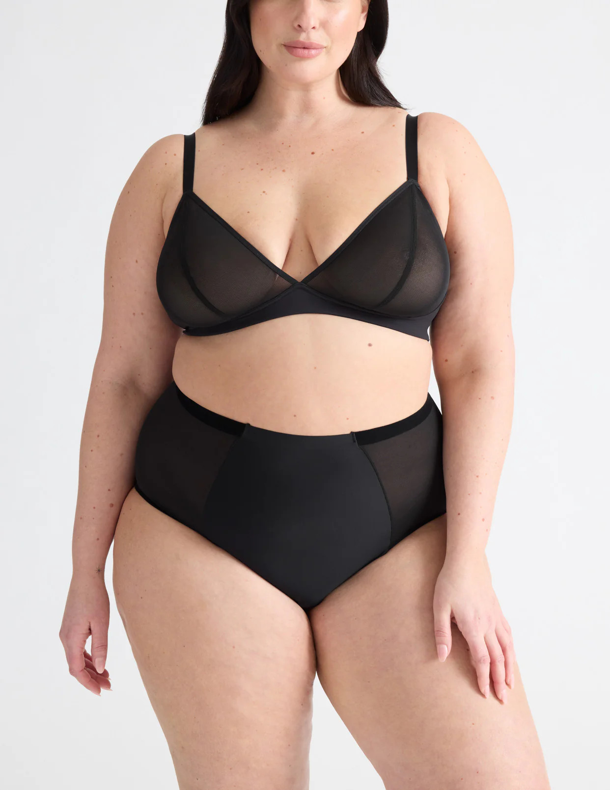 Mesh Deep V Bra | Knix