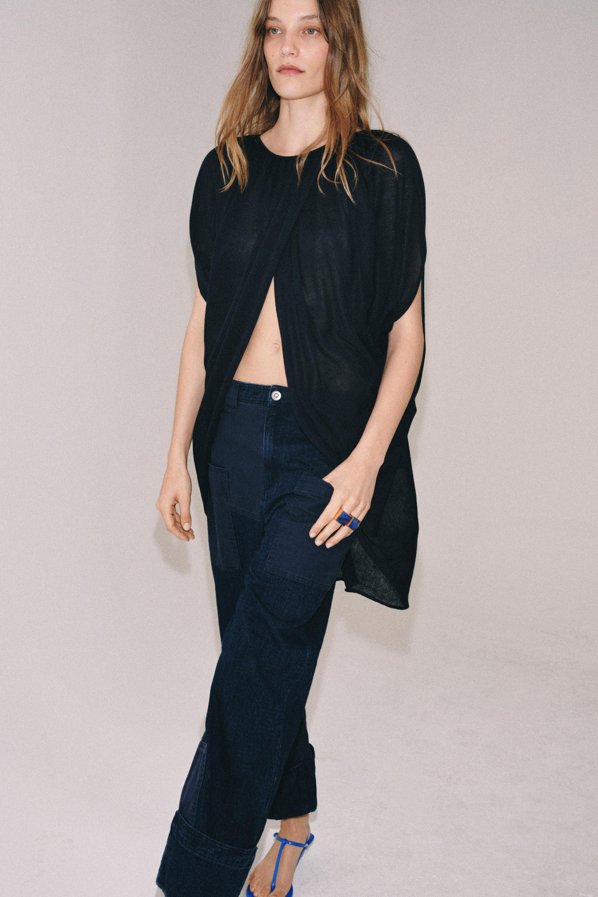 KNIT TUNIC TOP | Zara US