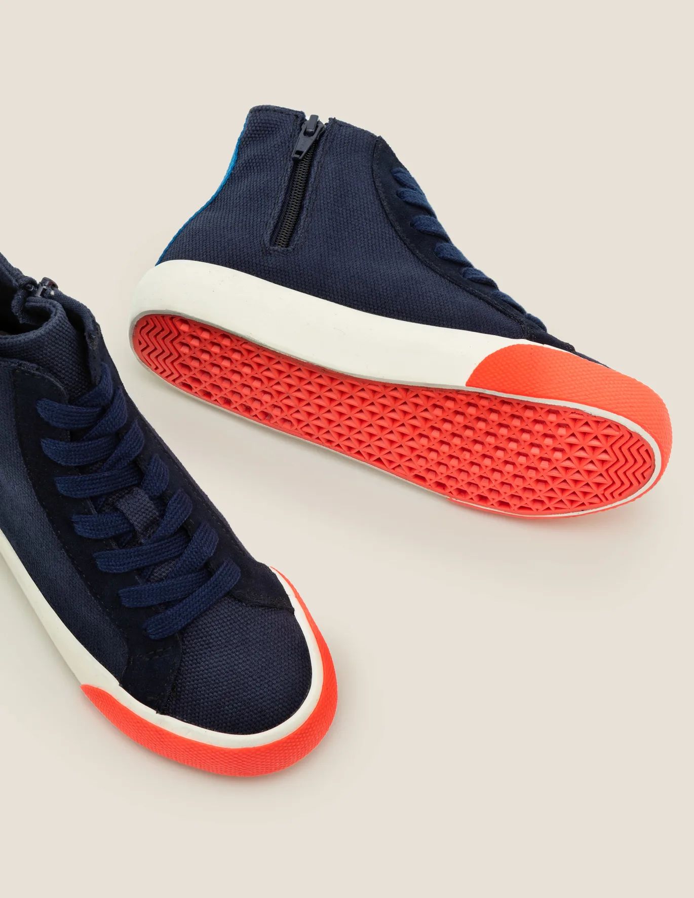 Contrast Canvas High Tops | Boden (US)