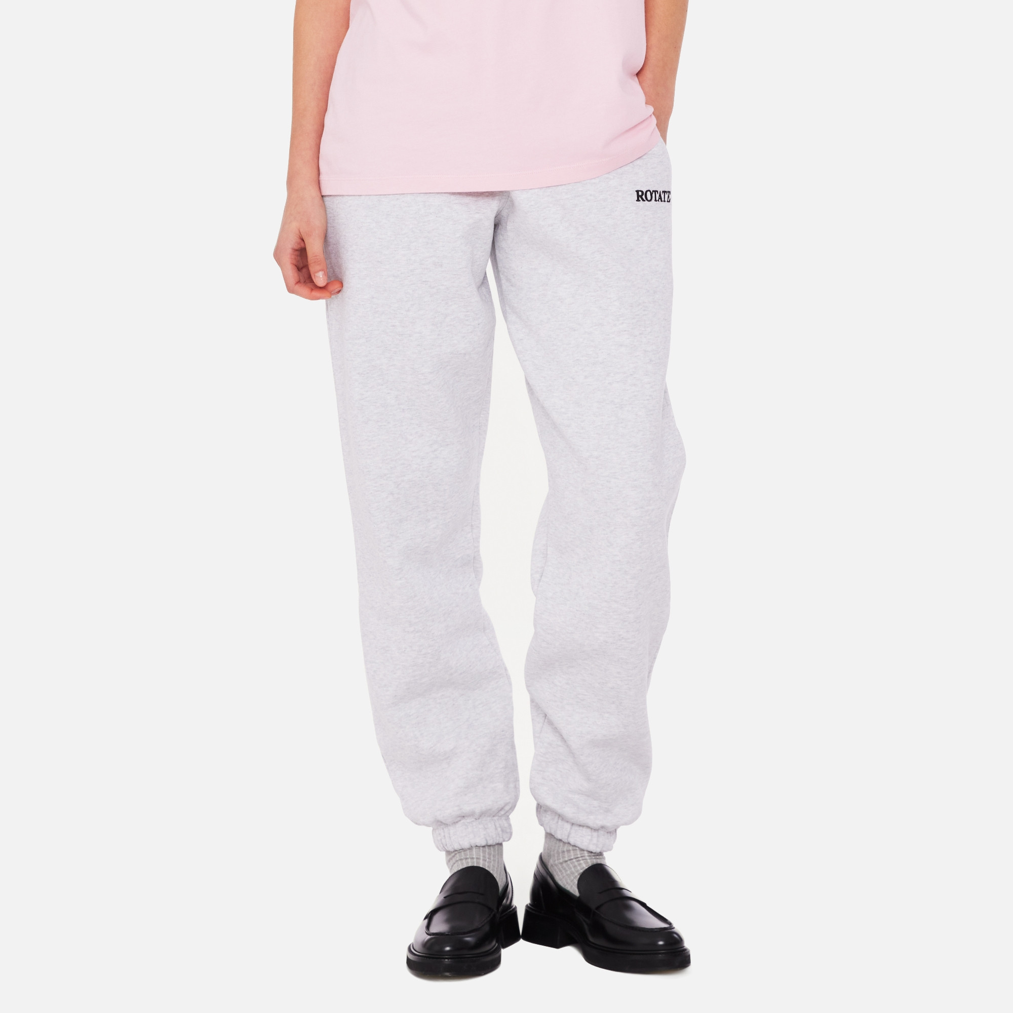 Rotate Sunday Organic Cotton Logo Sweatpants - XS | Coggles | Coggles (Global)