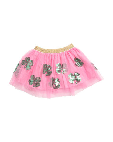 Girls Shamrock Sequin St.patricks Day Tutu | Little Girl Dresses | Marshalls | Marshalls
