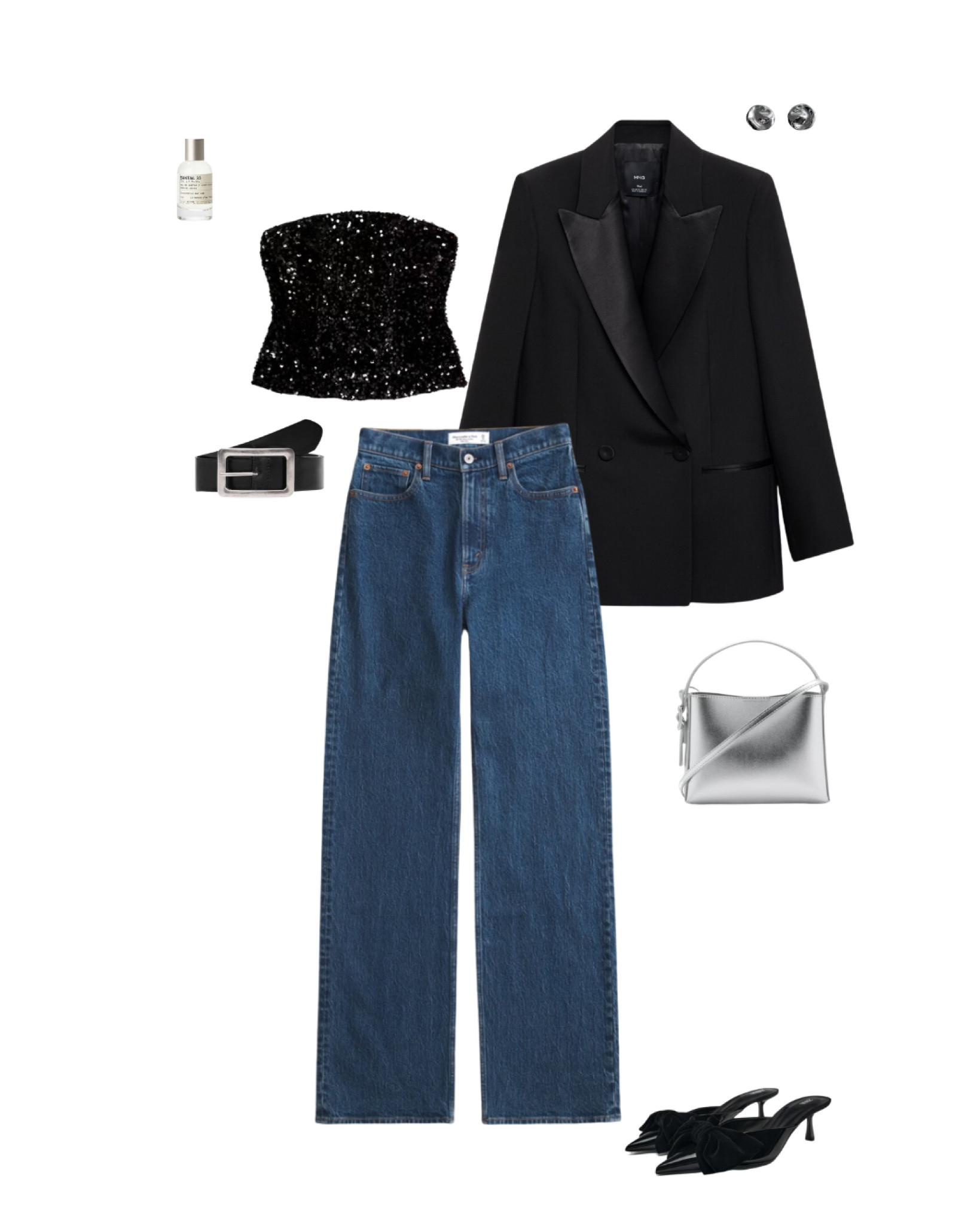 Jeans and nice top party outfit 🖤

#LTKwinter #LTKpartywear #LTKuk