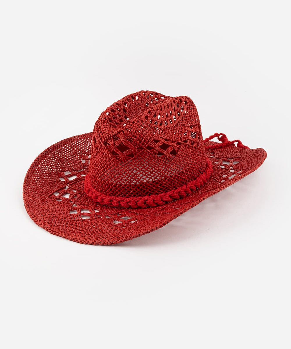 Remy Vented Straw Cowboy Hat | Gigi Pip