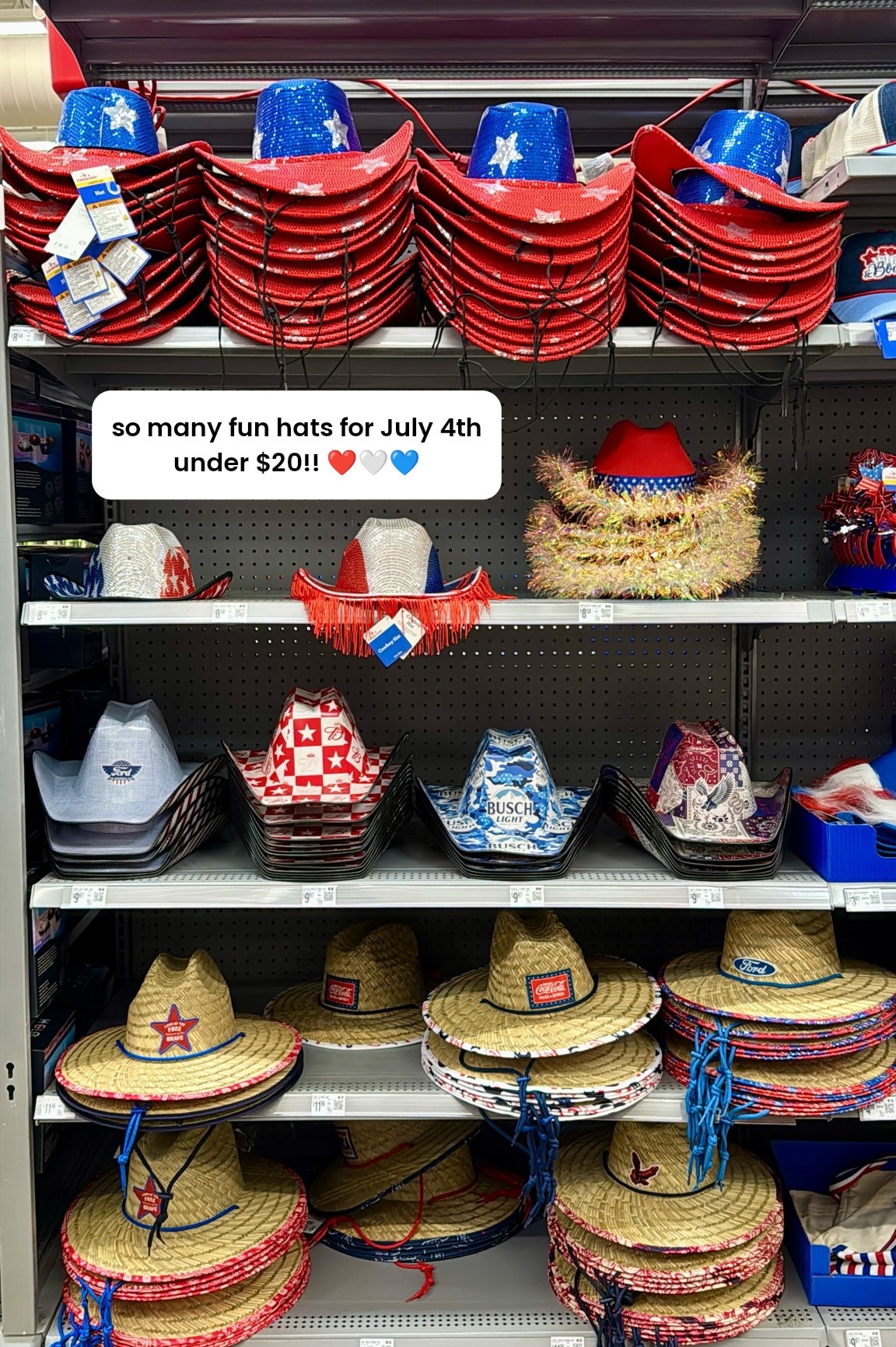 The perfect hats for Memorial Day weekend and 4th of July! 👏🏼😍


July 4th outfit
Patriotic
Walmart finds
Walmart new arrivals
Walmart deals
4th of July accessories 
4th of July outfit
4th of July earrings
Memorial Day weekend
Memorial Day outfit
Red white & blue
Cowboy hat
Straw hats

#LTKdayinmylife #LTKgrwm #LTKootd