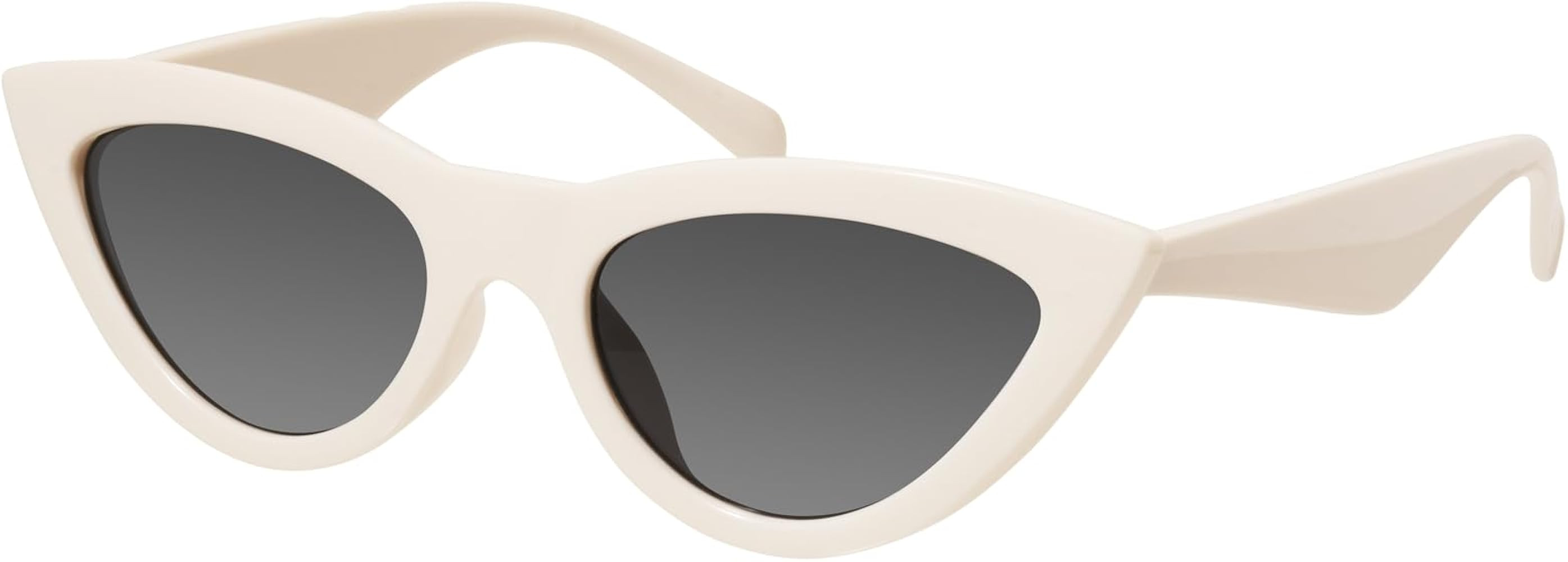 mosanana Retro Pointy Cat Eye Sunglasses Trendy Cute Avant-garde Style MS51810 | Amazon (US)