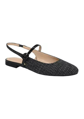 Charlotte Sling Back Mary Jane Flats | Belk