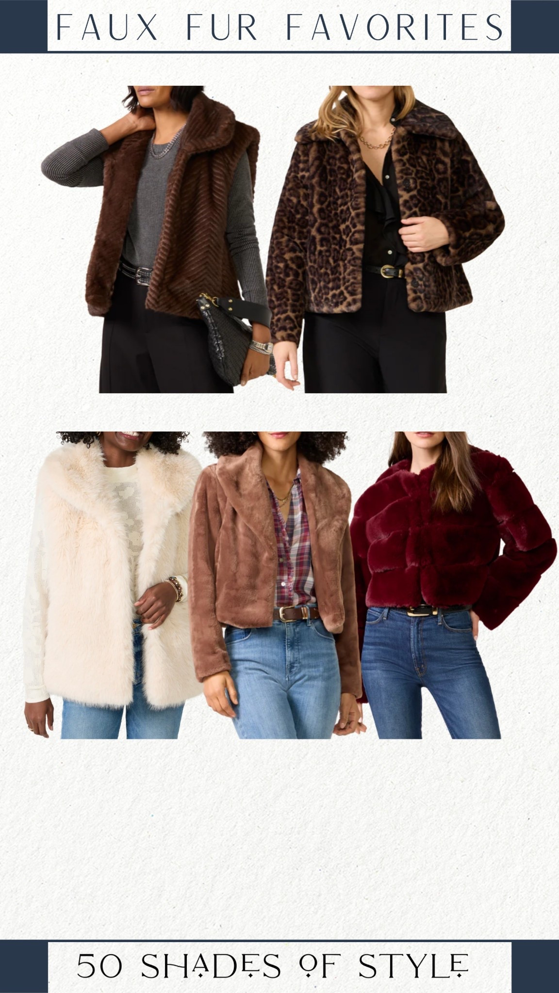 faux fur vest, faux fur jacket, winter outfit 

#LTKgrwm #LTKootd #LTKSeasonal