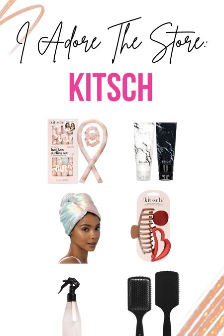 Kitsch I Adore The Store Picks
Paddle Hair Brush in Recycled Plastic
Refillable Silicone Bottle 2pc Set
Eco-Friendly Spray Bottle
Valentine's Day Recycled Plastic Assorted Claw Clip 3pc
Satin-Wrapped Hair Towel - Aura
Satin Heatless Curling Set

#LTKSeasonal #LTKFind #LTKbeauty