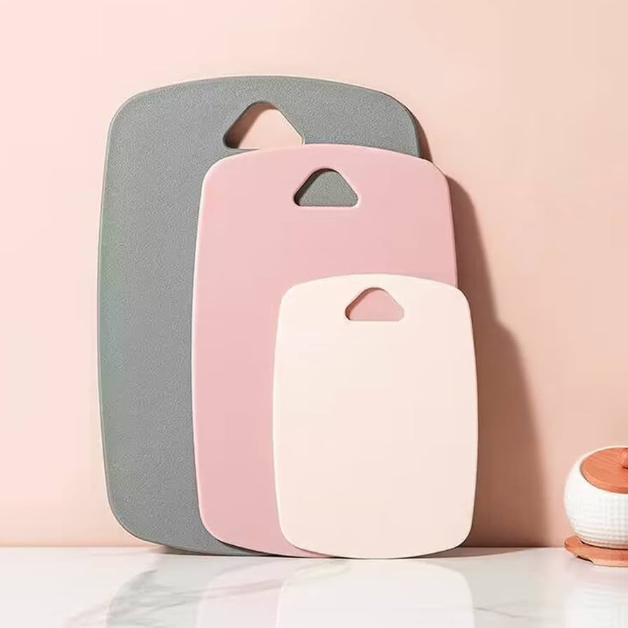 Plastic Cutting Board Set of 3, Cutting Boards for Kitchen,Thick Chopping Boards for Meat, Veggie... | Amazon (US)