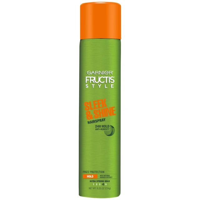 Garnier Fructis Style Sleek & Shine Anti-Humidity Hairspray, Ultra Strong Hold, 8.25 oz | Walmart (US)