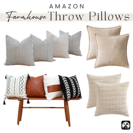 @Amazon #Throwpillows #homerefresh #homereset #springclean #homedecor #farmhouse #transitional 

#LTKhome #LTKfindsunder50 #LTKfindsunder100