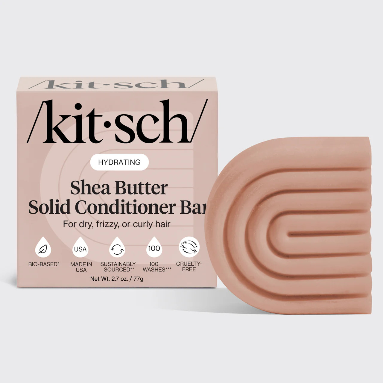 Shea Butter Hydrating Solid Conditioner Bar | KITSCH | Kitsch