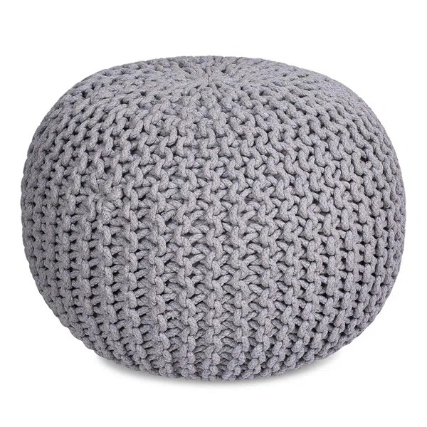 Susanna 20" Round Pouf Ottoman | Wayfair Professional