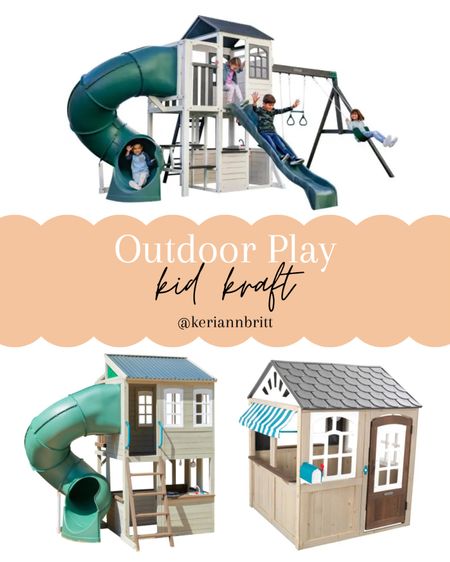 Outdoor Play Sets, Playground and Playhouse by Kid Kraft

#LTKhome #LTKfamily #LTKkids