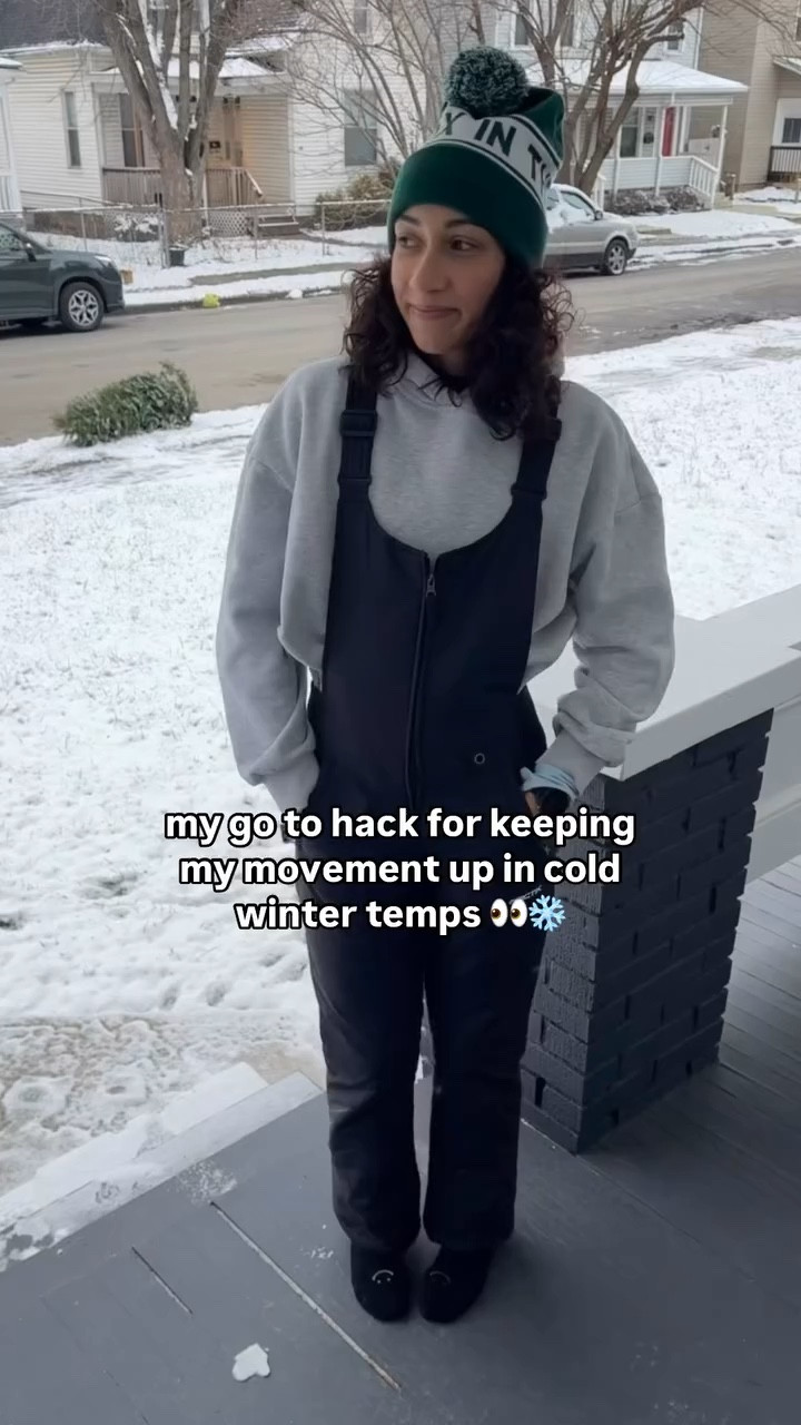 tbh the only way I’m going outside when it’s below 28° 🫠

we know getting outside + movement is HUGE for our overall heath, esp mental health — but getting outside can be so daunting in the winter — if the freezing temps aren’t bad enough, the #winterblues find a way to kill the vibe…

I’ve been unabashedly donning my snowsuit bibs for years — even just to take Leroy for a quick walk — and for me, they’re the only way. 🔑

the best part is they’re relatively inexpensive! if you need motivation to get some outdoor walks in this season, trust me, a good ol’ fashion bundle could just be the way 😉❄️

linking a few options for you here and in my stories 🫶🏽

lmk how else you’re staying cozy this month! 

#winter #motivation #workoutmotivation #SAD #wintersad #girlgetoutside #mentalhealth