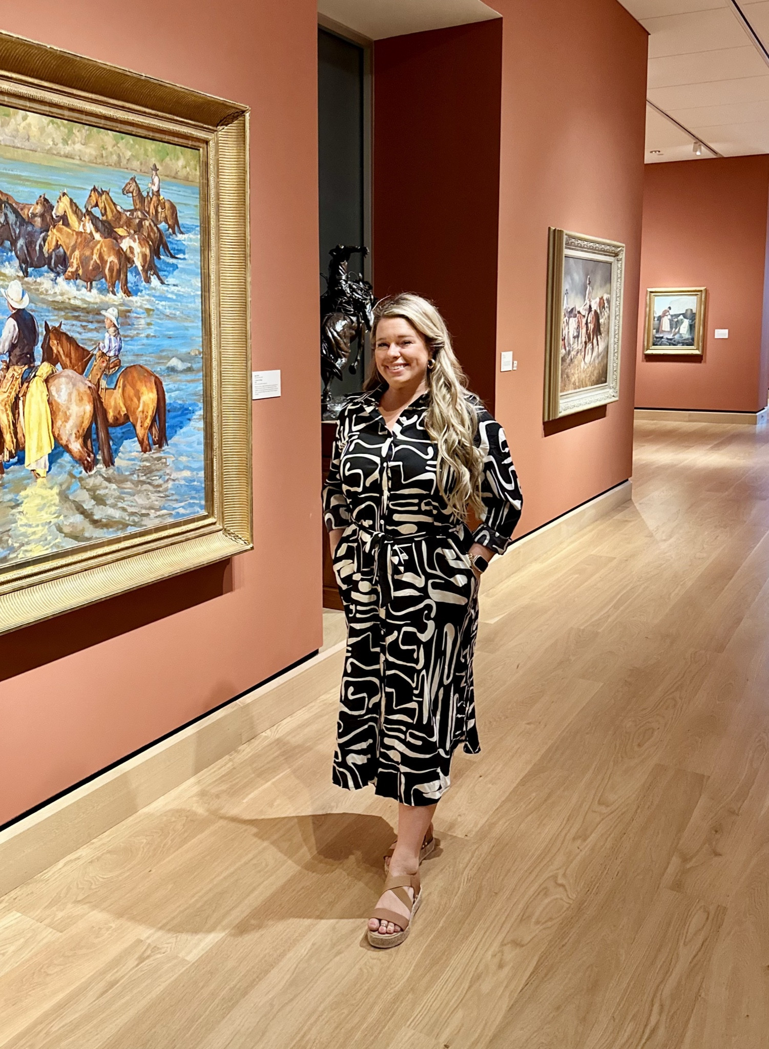 Just a girl and an art museum exploring and enjoying artists and their creativity. This abstract dress was the perfect pairing.

#LTKFindsUnder100 #LTKMidsize #LTKStyleTip