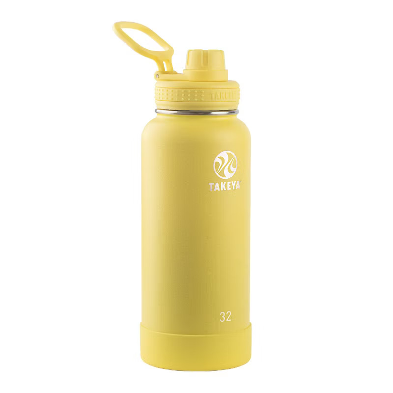 Takeya 32oz Actives Insulated Stainless Steel Water Bottle with Spout Lid | Target