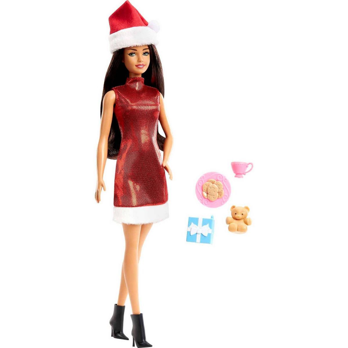 Barbie Santa Doll - Brown Hair | Target