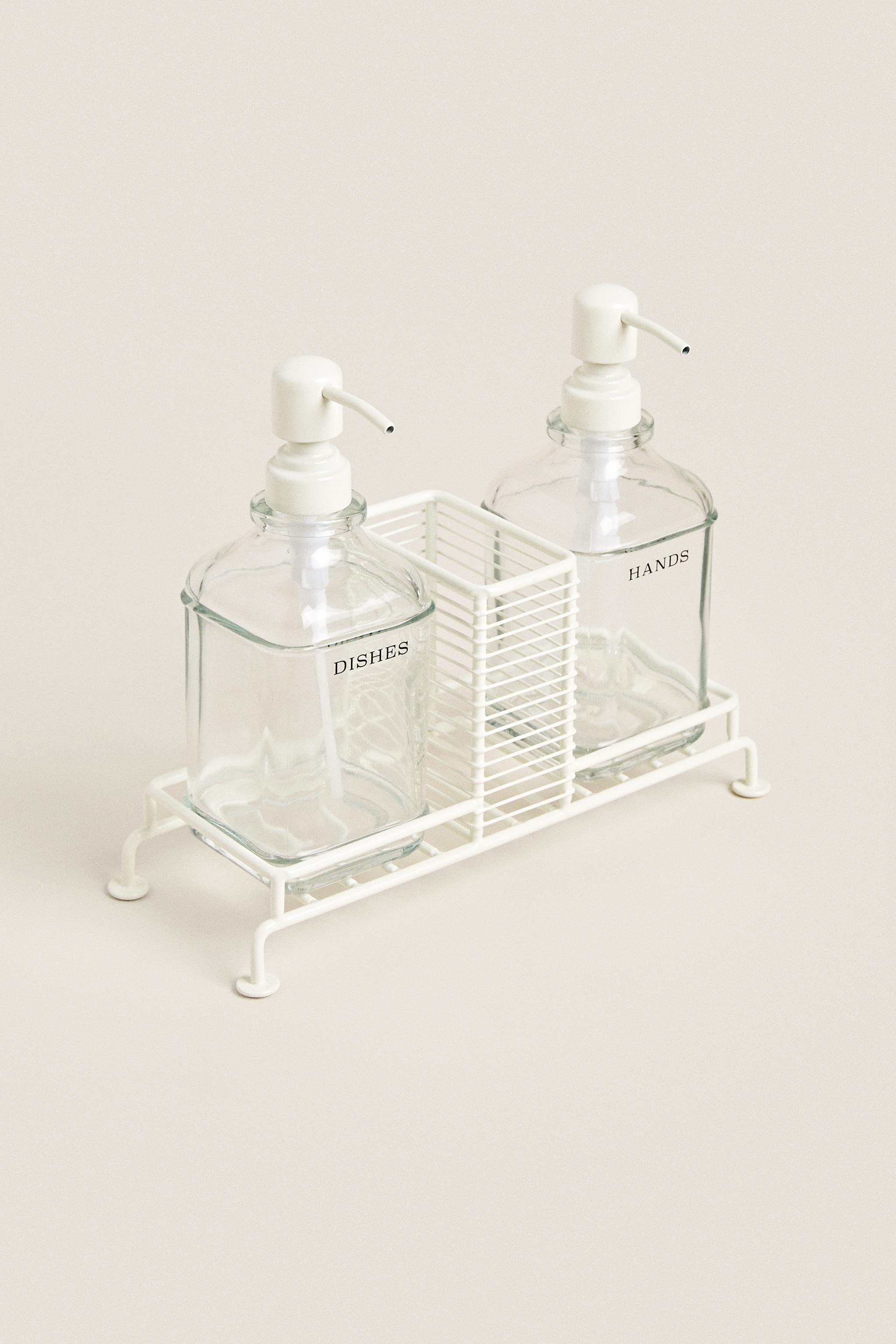 DOUBLE KITCHEN DISPENSER WITH STAND | Zara US