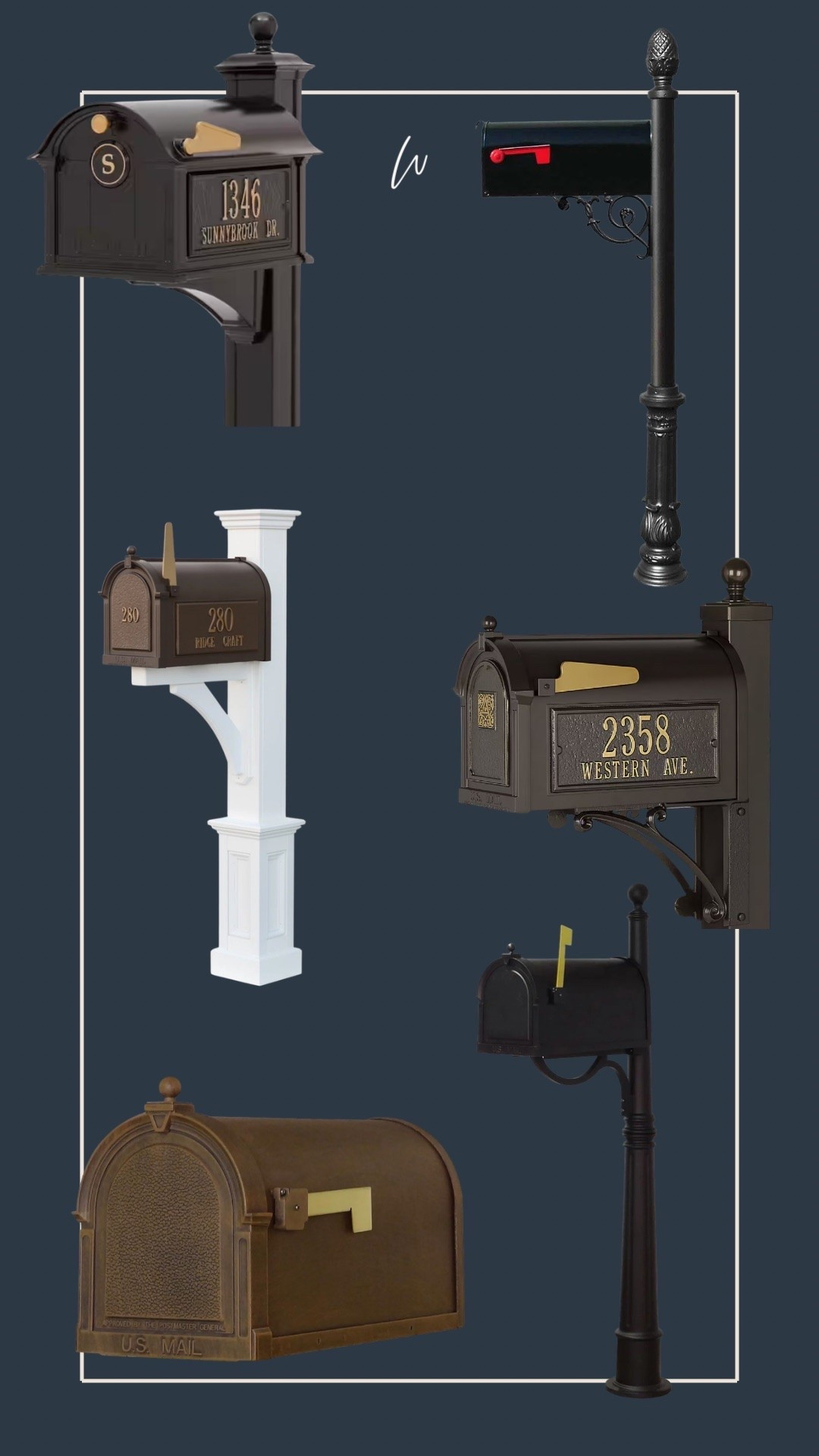 Mailboxes I’ve found recently!