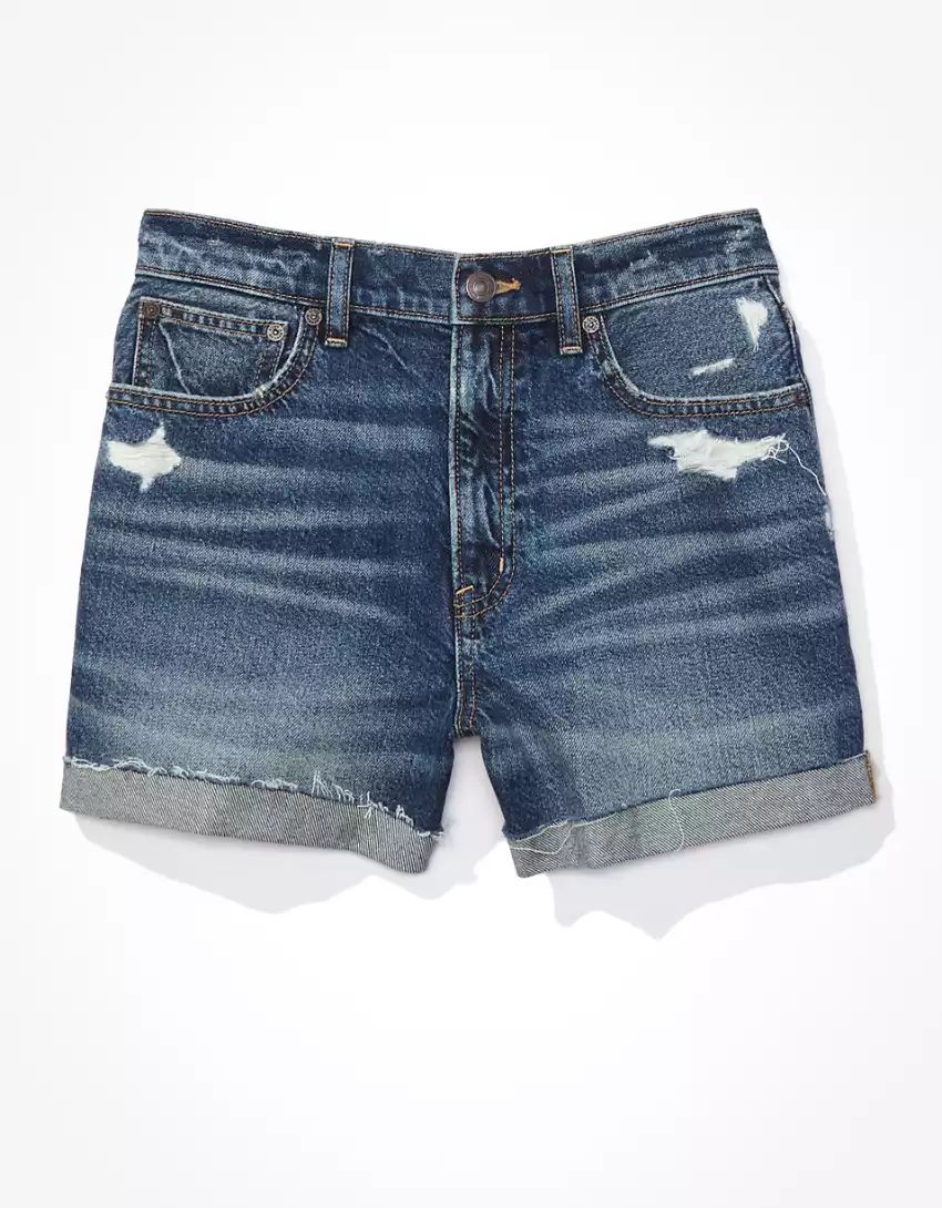 AE Denim Highest Waist '90s Boyfriend Short | American Eagle Outfitters (US & CA)