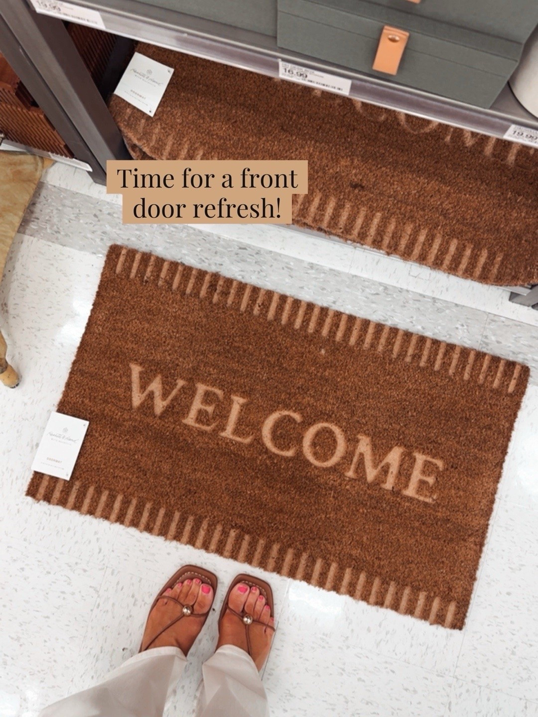 Time for a welcome mat refresh!

#LTKHome #LTKOver40 #LTKSeasonal