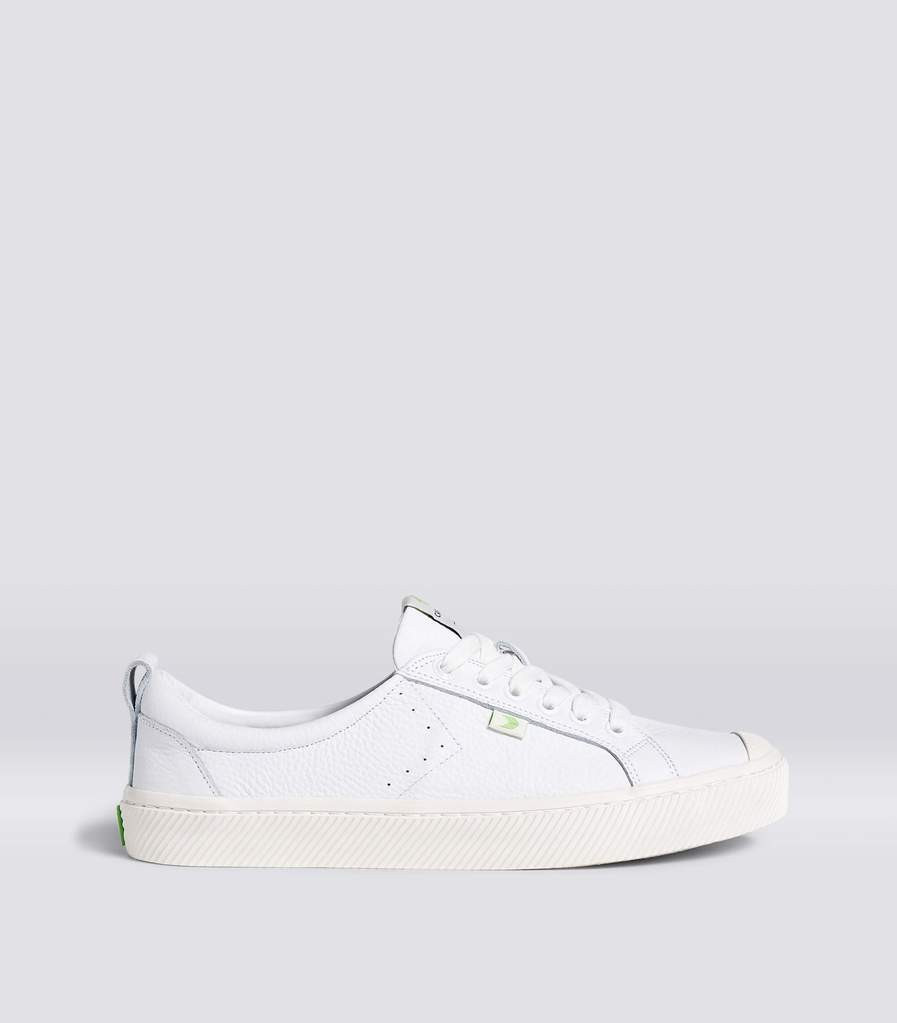 OCA Low White Premium Leather Sneaker Women | Cariuma
