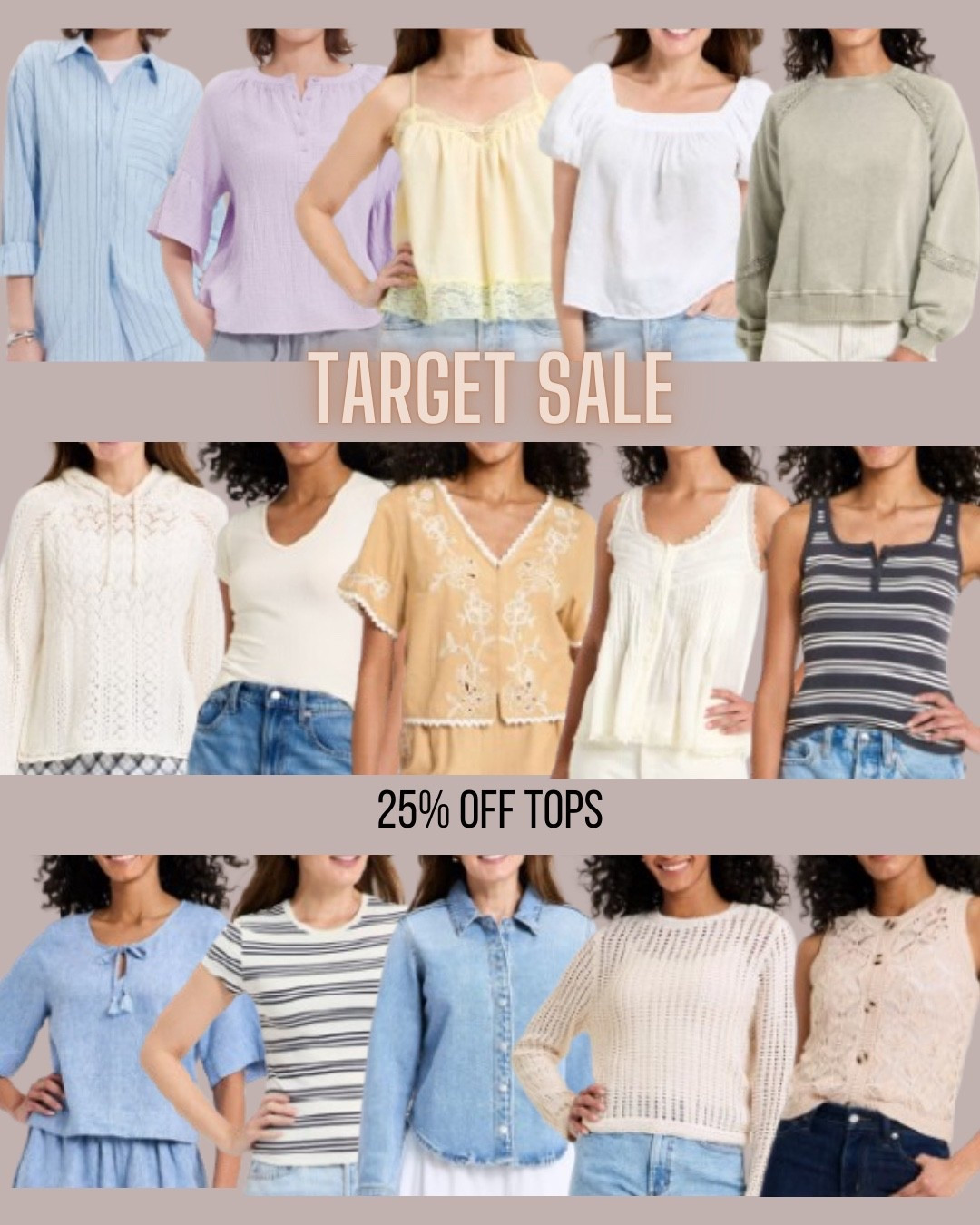 
Sale ends tomorrow 


Target style
Tank top
Blouse
Spring tops


#LTKSaleAlert
