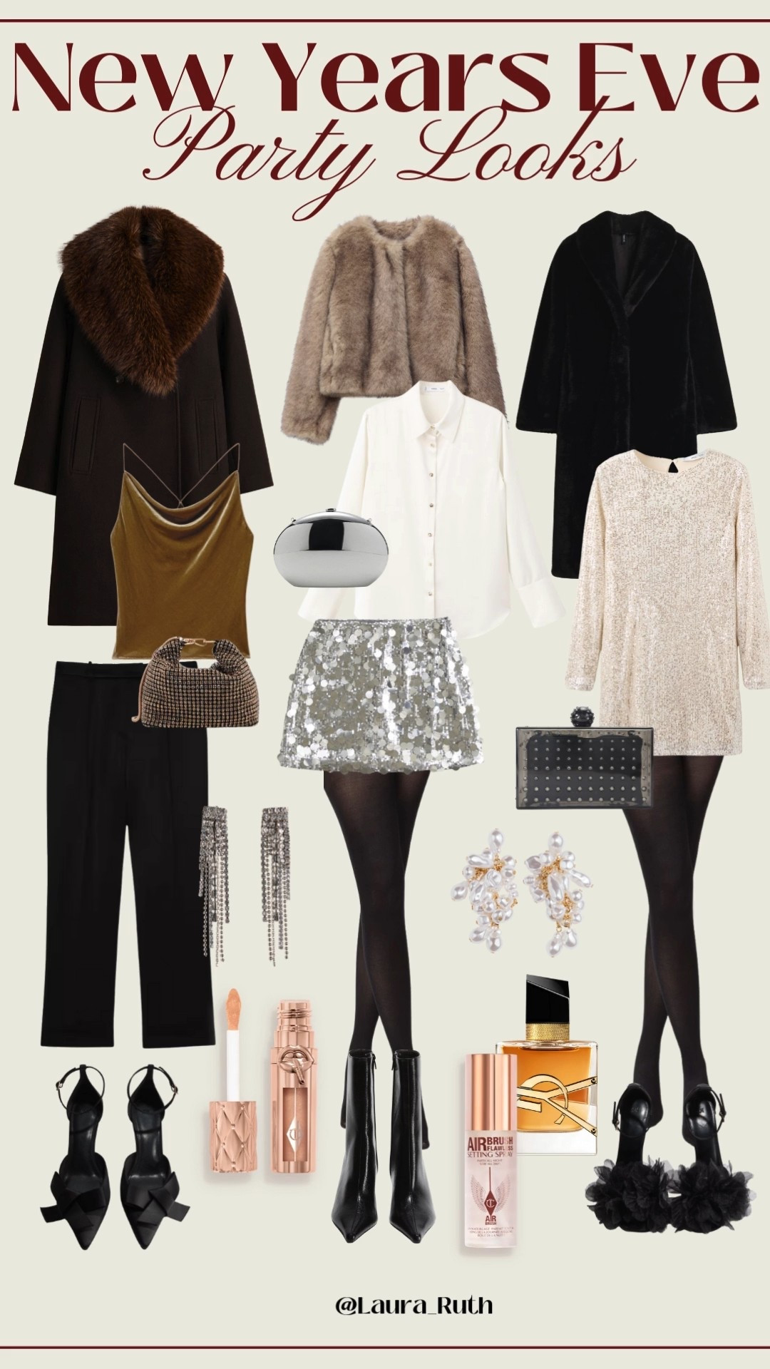 New Year’s Eve outfit ideas 🥂✨ Sequin dresses, faux fur coats and a little sparkle to ring in the new year in style! Faux fur coats, belted faux fur coats, nye outfit ideas, New Year’s Eve outfit ideas, sequinned midi skirts  

#LTKpartywear #LTKfestive #LTKuk