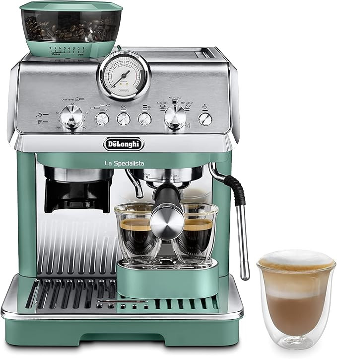 De'Longhi La Specialista Arte EC9155.GR, Barista Pump Espresso Machine, Bean to Cup Coffee and Ca... | Amazon (UK)