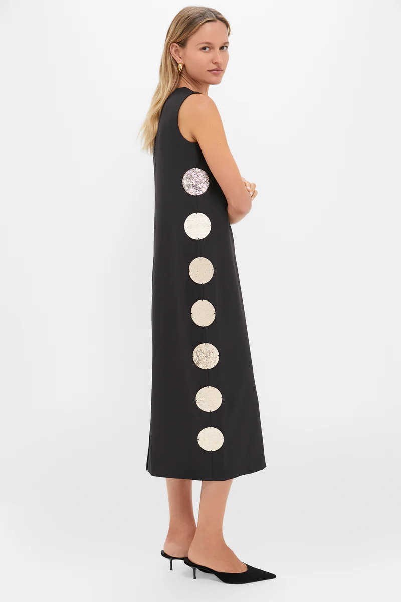 Gold Medallion Zeus Midi Dress | Tuckernuck (US)