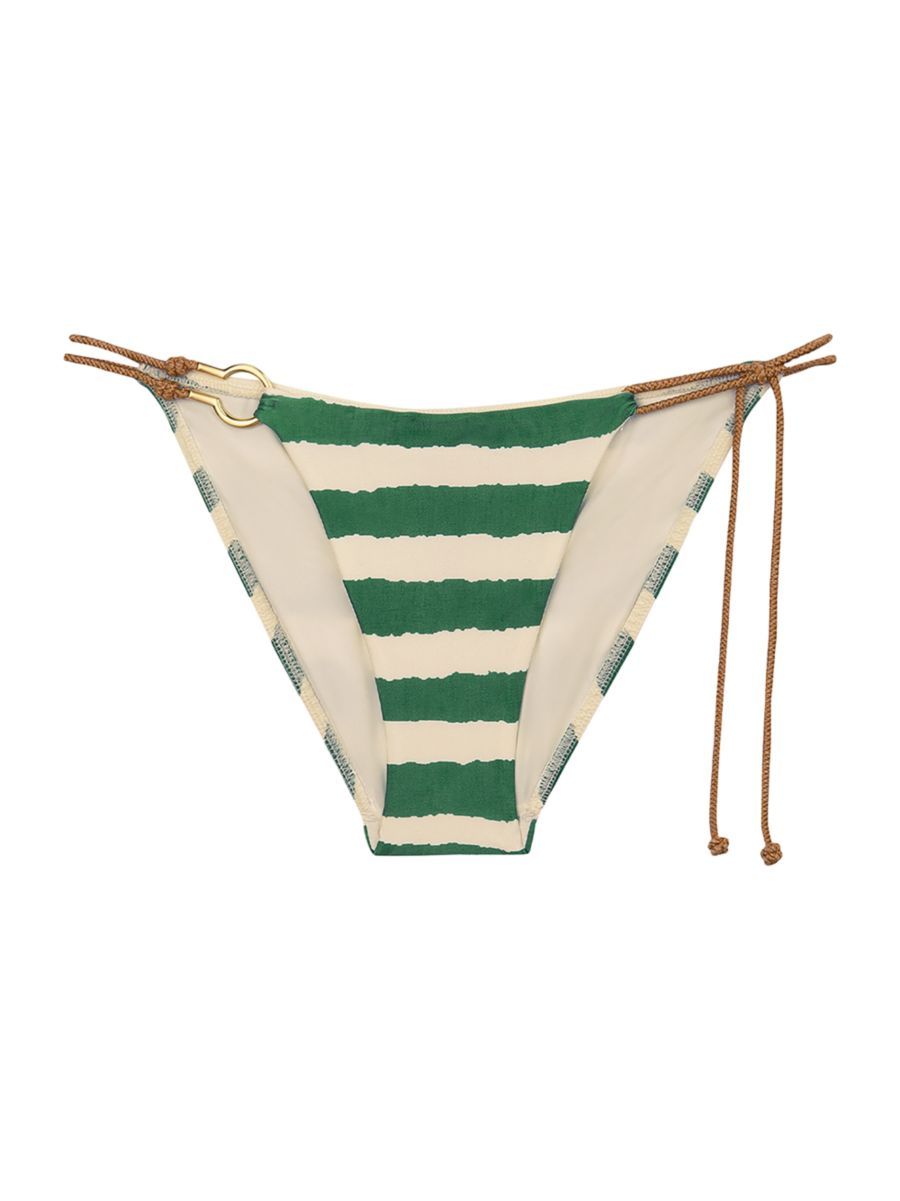 Chance Diane Striped Bikini Bottom | Saks Fifth Avenue