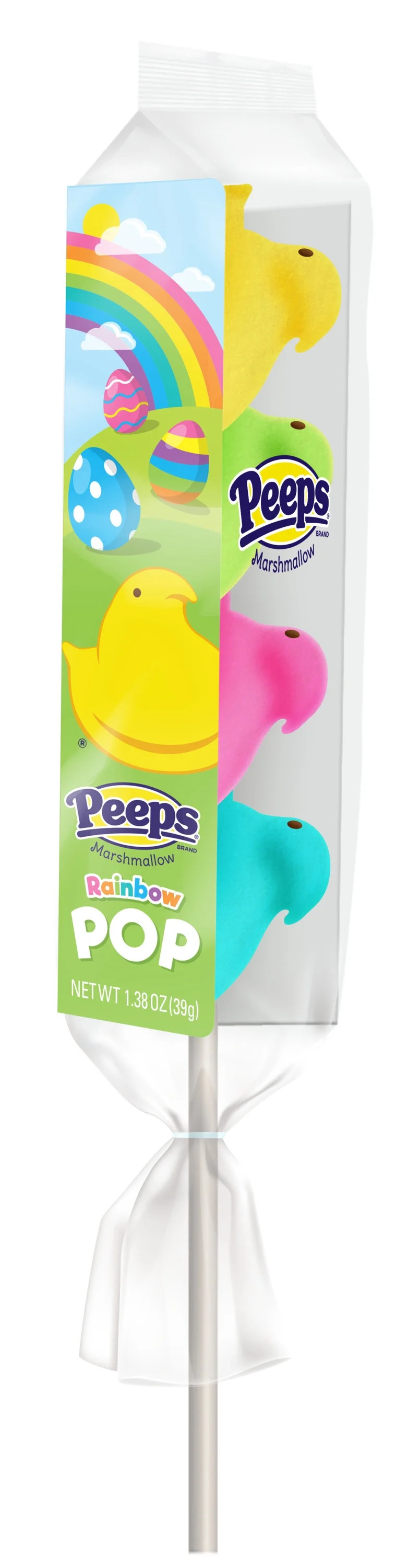 Peeps Rainbow Pop Easter Candy, 1.375 Oz. - Walmart.com | Walmart (US)
