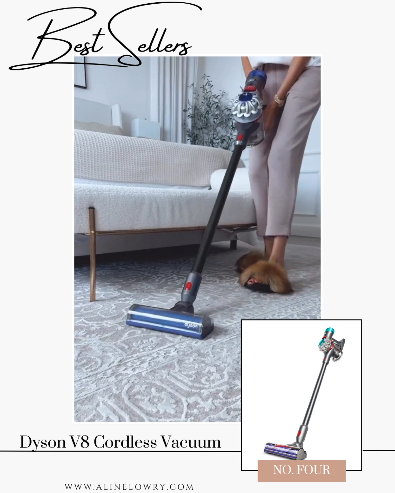Best seller of this week - top four! Dyson V8 Cordless Vacuum

#LTKU #LTKHome #LTKVideo