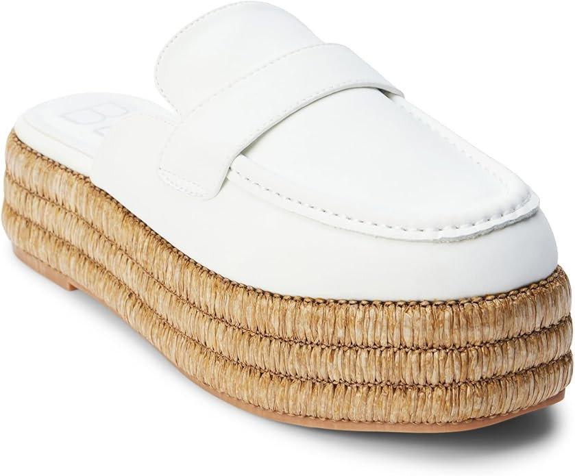 BEACH by Matisse Womens Wren Platform Mules Casual - Blue, Brown | Amazon (US)