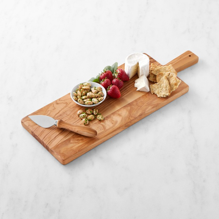 Olivewood Rectangular Cheese Boards | Williams-Sonoma
