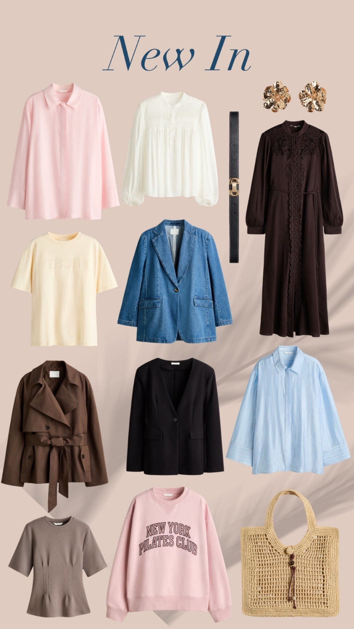 New in, spring, denim blazer, modest dress, shirt, blazer 

#LTKspring