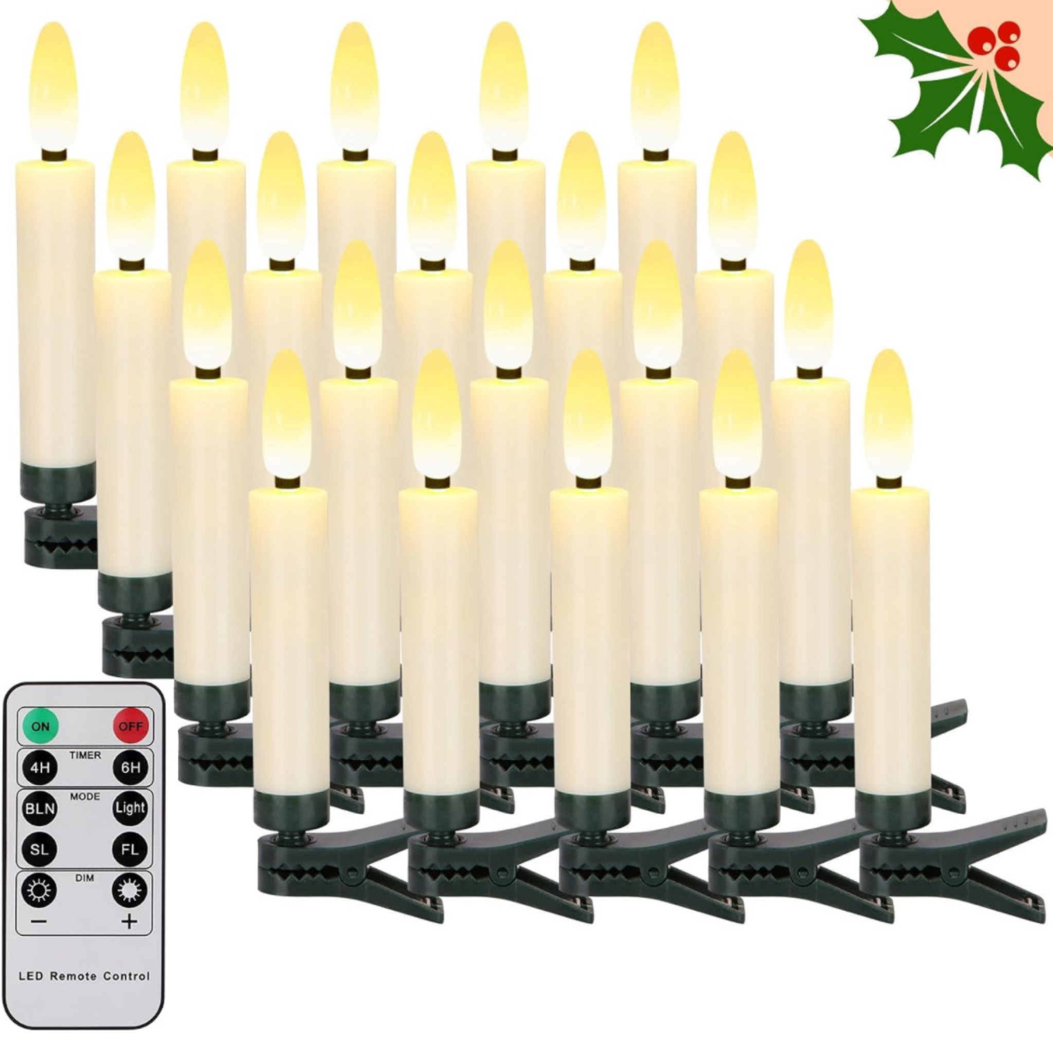 These are the flameless candles I o added to my tree this year! 

#LTKSeasonal #LTKHoliday #LTKhome