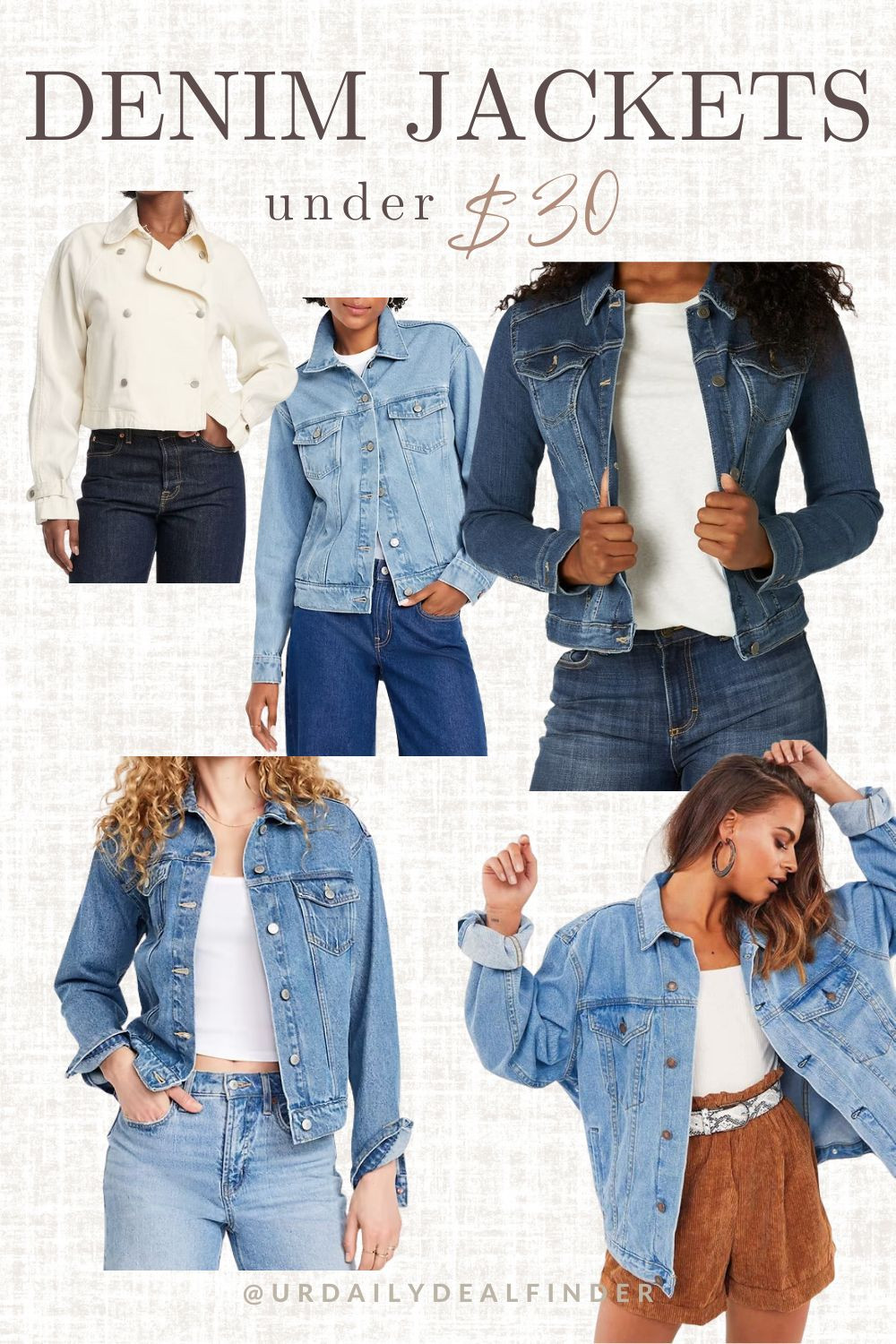 I love the versatility of a Denim Jacket! Add a causal polish to an outfit. They are the perfect add on to a fall outfit! Check out these styles, there is one for any budget!  

 #LTKSeasonal #LTKSaleAlert #LTKStyleTip