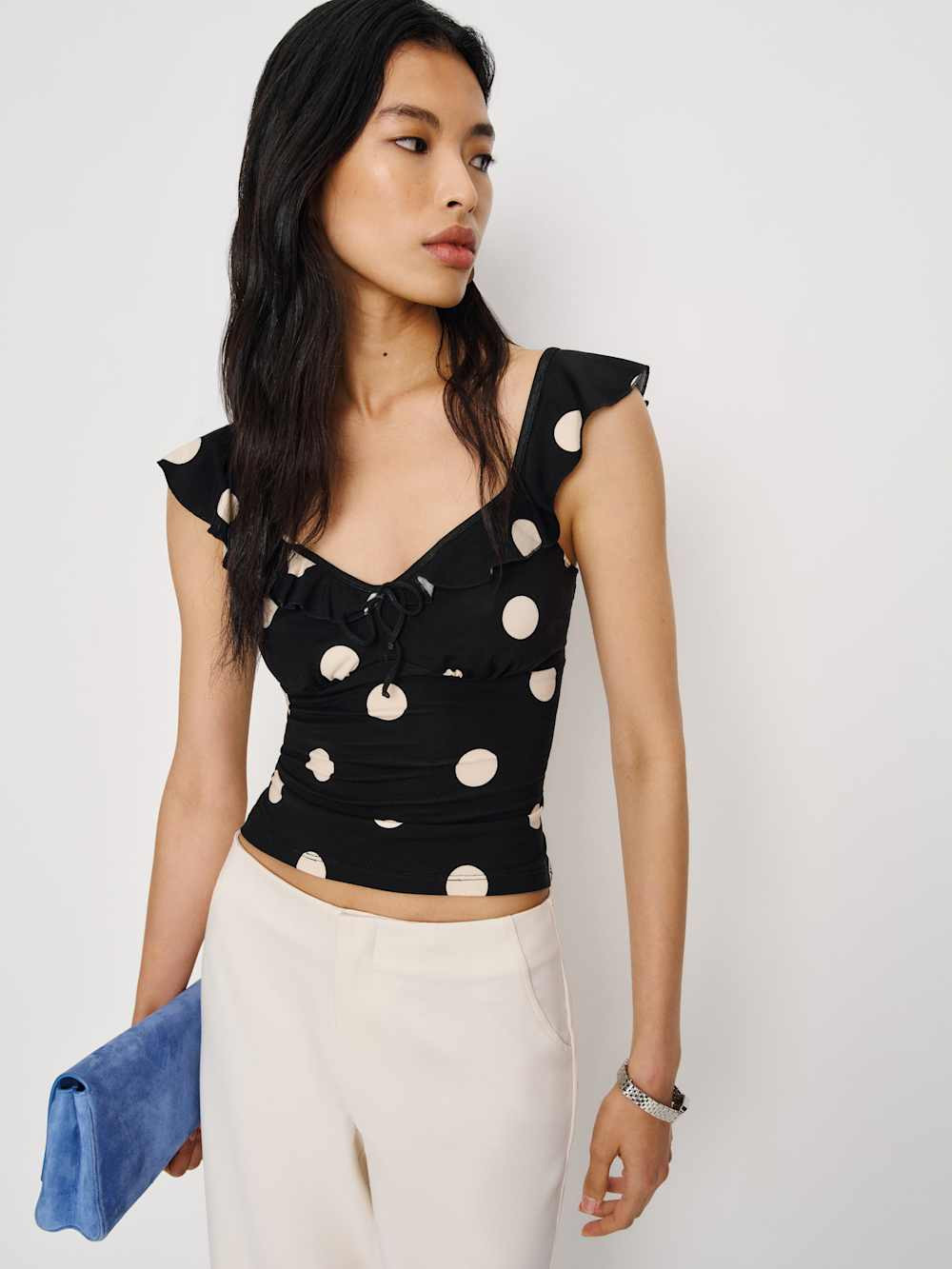 Lemmy Knit Top | Reformation (Global)