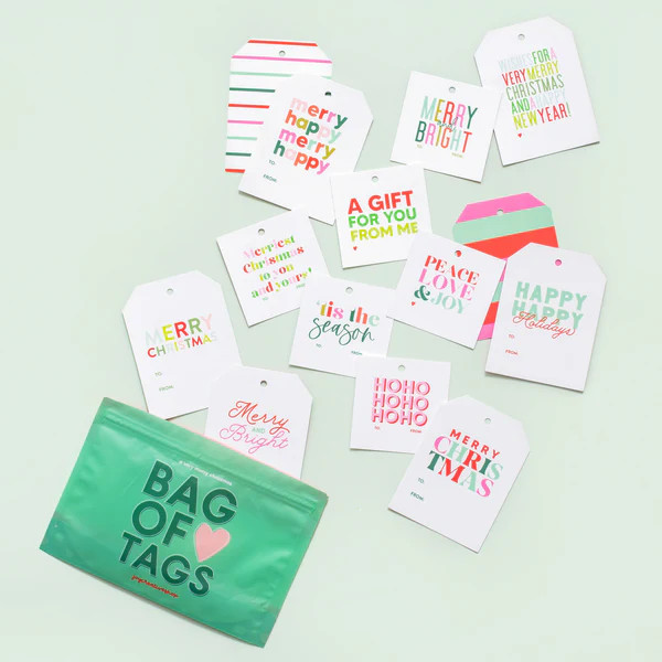 Christmas Bag of Tags | Joy Creative Shop