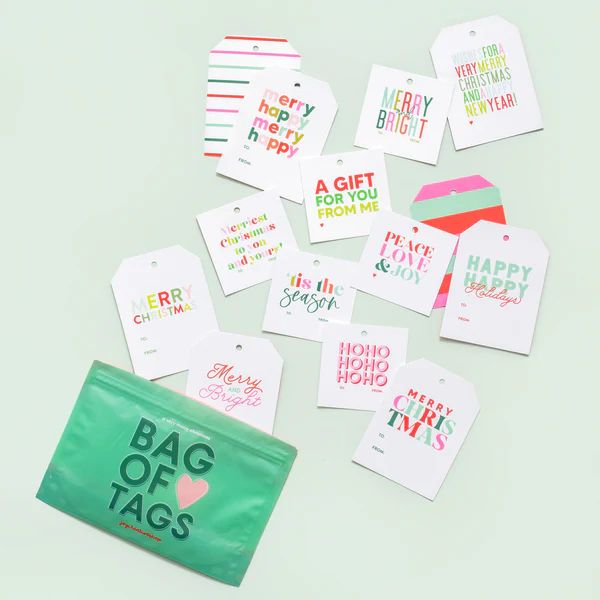 Christmas Bag of Tags | Joy Creative Shop