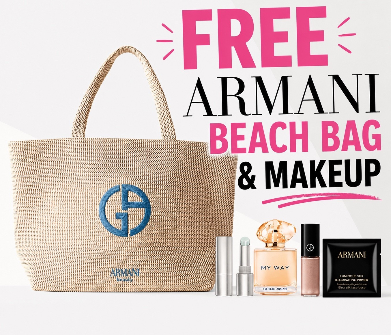 How to Get Your FREE Armani Beach Bag + Makeup

1️⃣ Click any linked product below to shop on the correct website.
2️⃣ Spend $125 (before tax).
3️⃣ Make sure all qualifying items are in your cart before checking out so your free gifts are added to your order.

✨ While supplies last. If the gift doesn’t appear in your cart, it’s likely sold out.

#LTKBeauty
