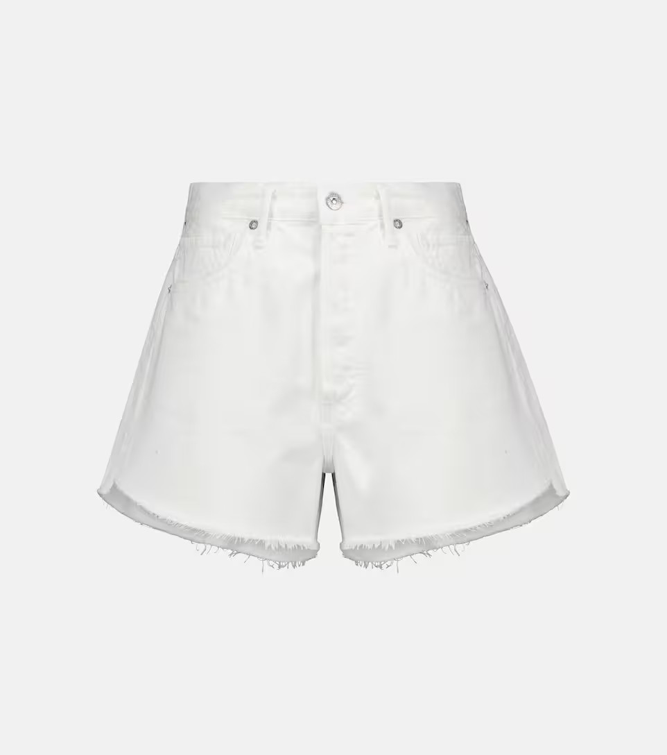 Marlow high-rise denim shorts | Mytheresa (UK)
